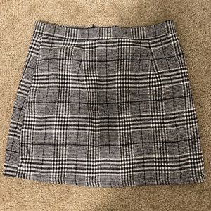 Plaid skirt
